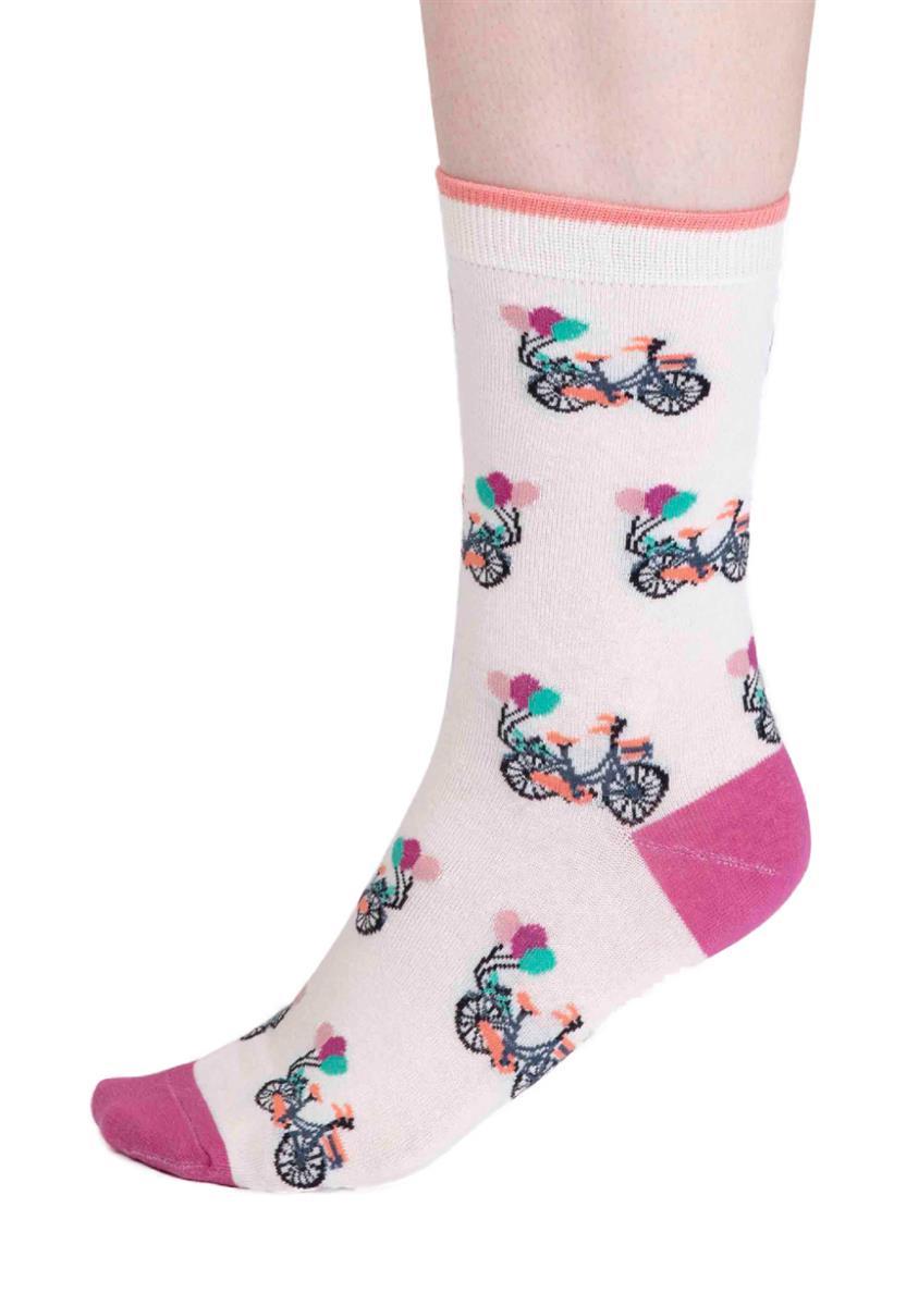 Thought Akia Bike Socks Bio-Socken grey marle 37-41