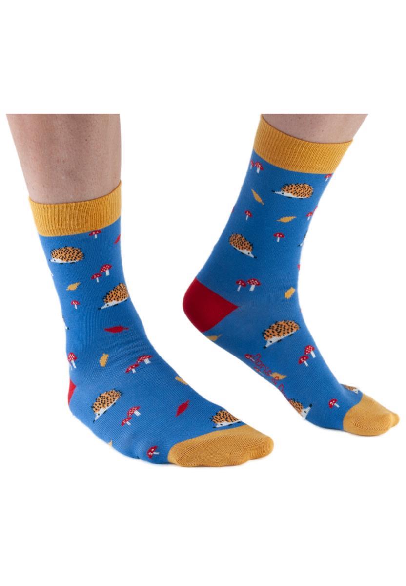 marlowe nature Hedgehog Socken burgundy 36-40 Bambus