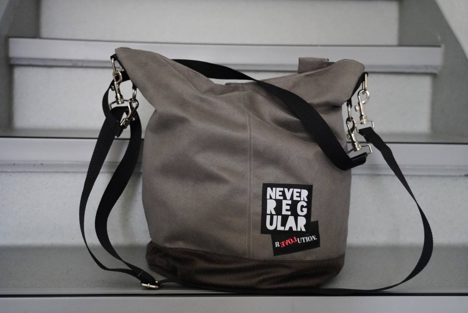 Schnittrebell Onyxx Papierschnitt Hobo Bag 2 Grössen+Etui