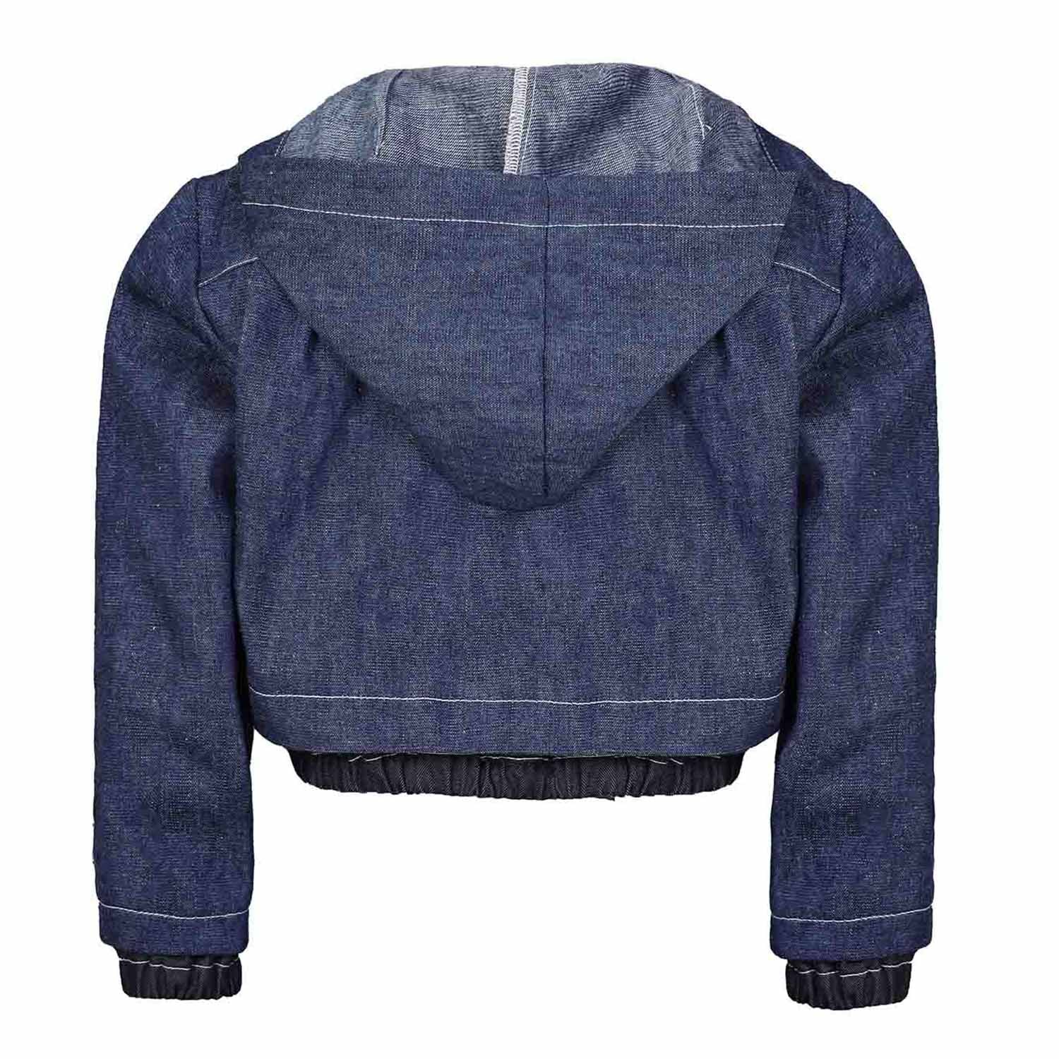 Infantium Victoria Hooded Denim Jacke Kinder Jeansjacke Hanf