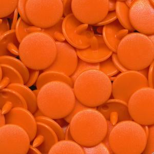 Kam Snaps B55 Druckknöpfe Orange 50 Sets matt