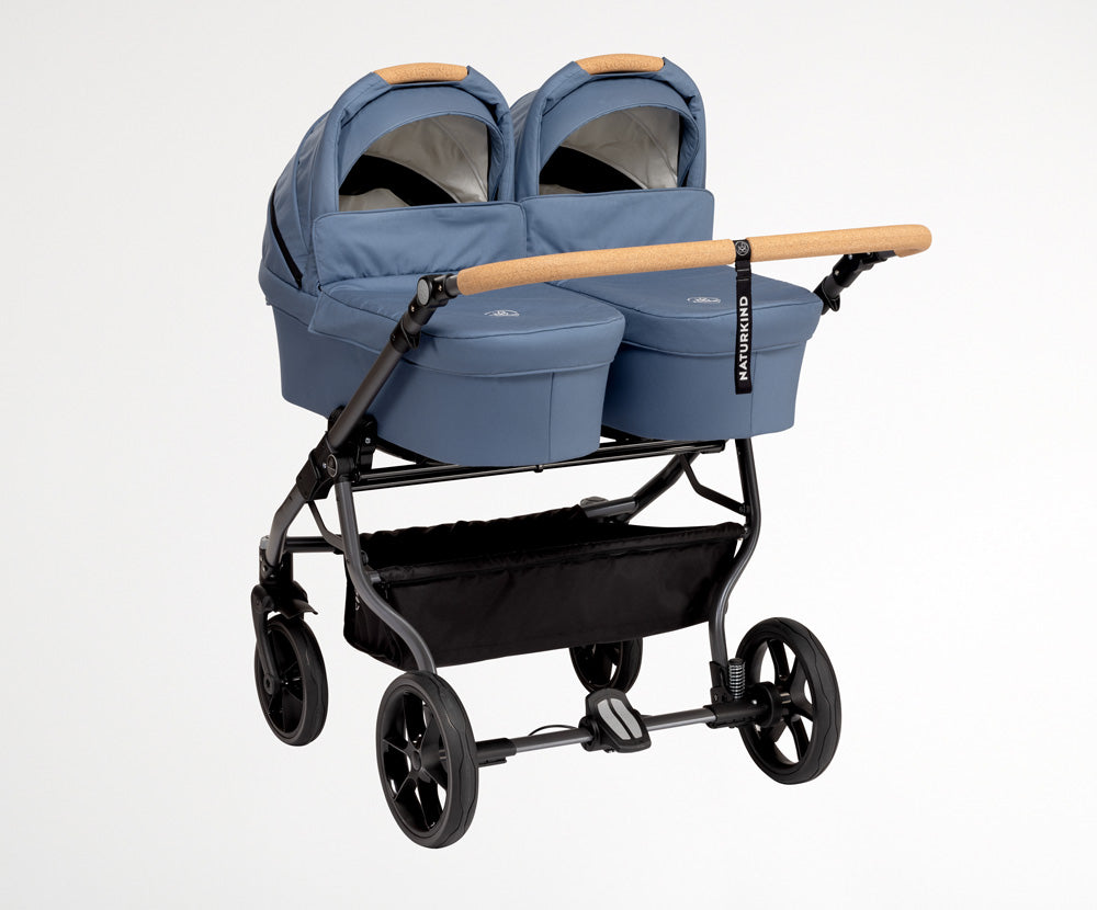 Naturkind Lars Geschwisterwagen Zwilling Kinderwagen