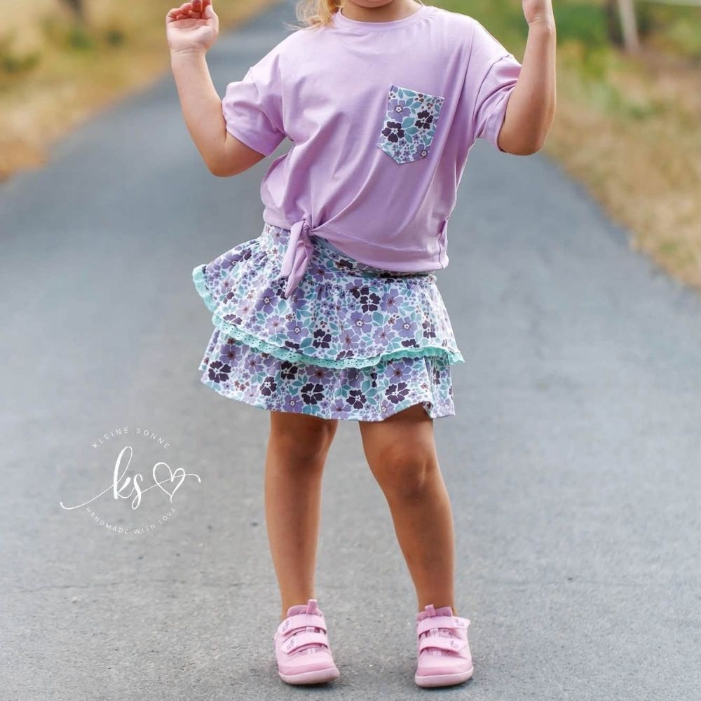 Moeve Design Mini Skort sVolängli Gr.86-158 Schnitt