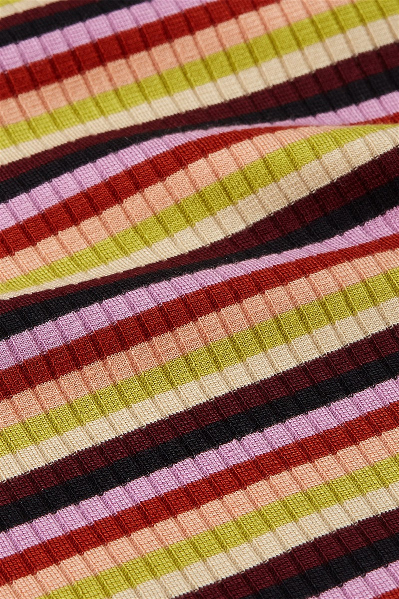 King Louie Marina Top Josie Stripe Shirt multi color Ecovero S-XL