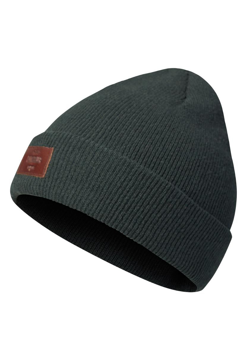 marlowe nature Rib Beanie Mütze black Merino