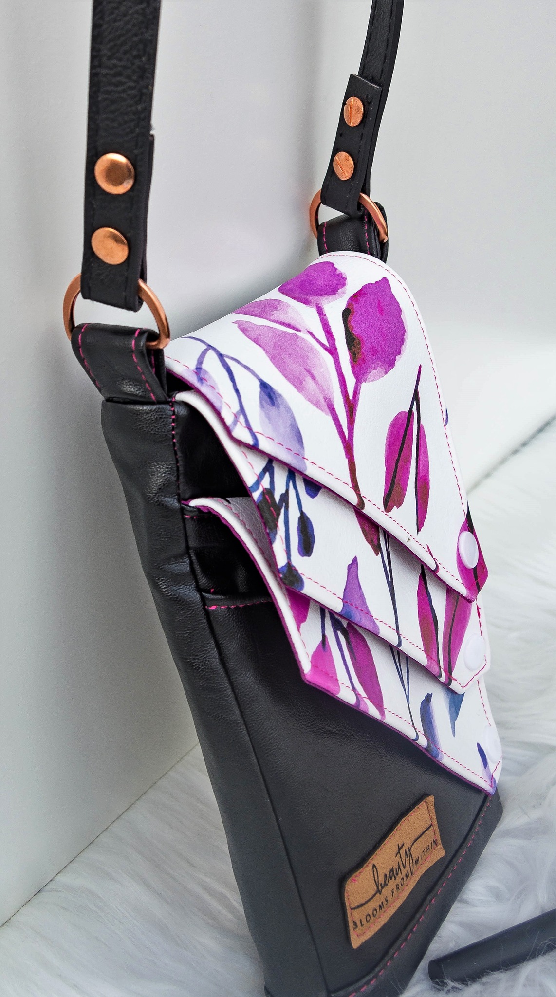Schnittrebell Pixxi Handytasche Schnittmuster Cross Body