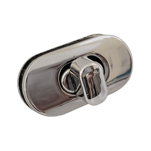 Kam Snaps Oval Turn Locks Taschenverschluss 2er Silber