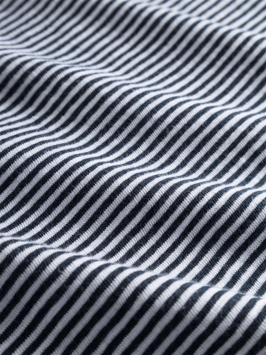 marlowe nature Striped T-Shirt Bio-Baumwolle blue stripe M