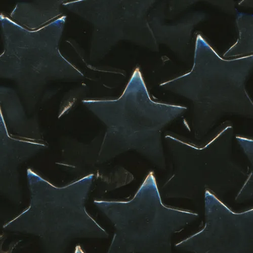 Kam Snaps Plastic Snaps Stars B05 Druckknöpfe Schwarz 50 Sets