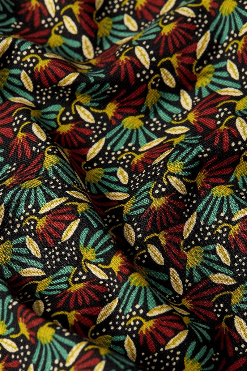 marlowe nature Mona Dress Mirth Kleid rhubarb red floral