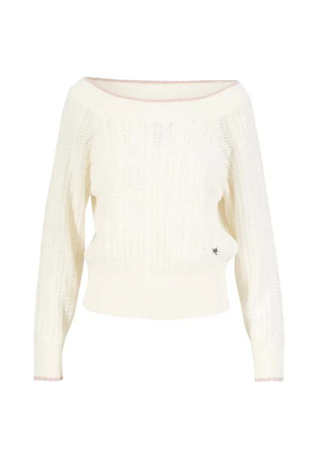 Blutsgeschwister Delicious Summer Strickpullover S-XL dreamy white knit
