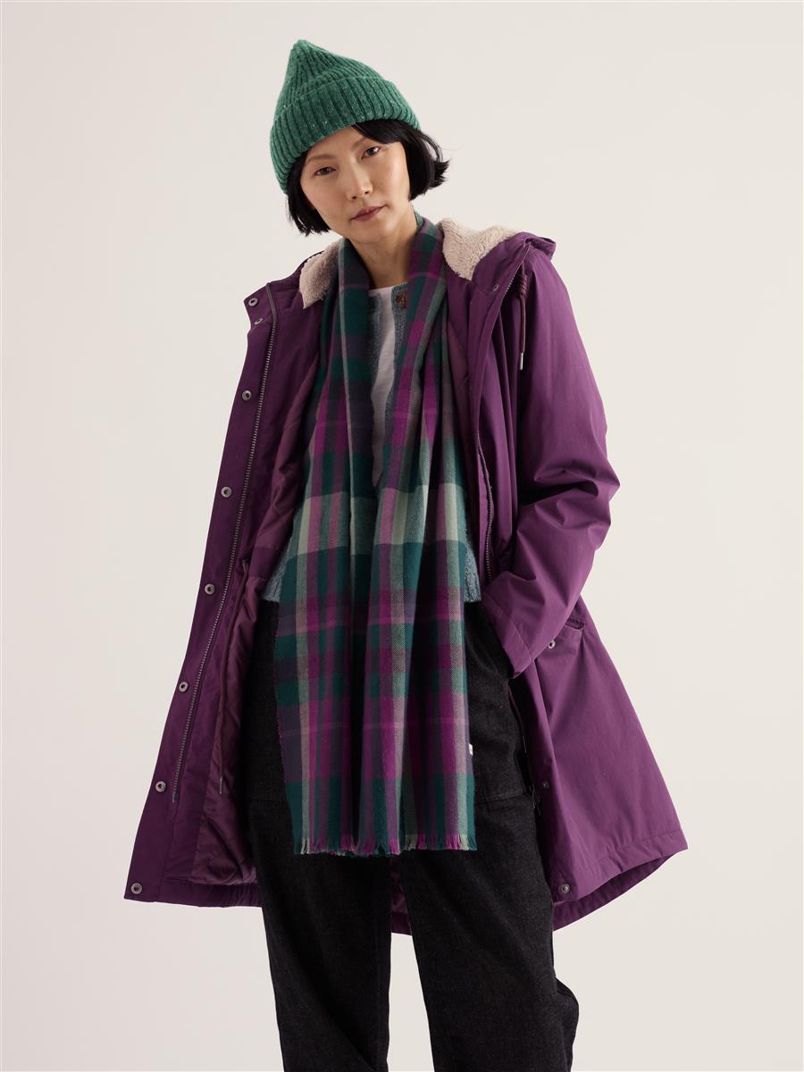 marlowe nature Plant Hunter 2 Parka midnight Bio-Baumwolle