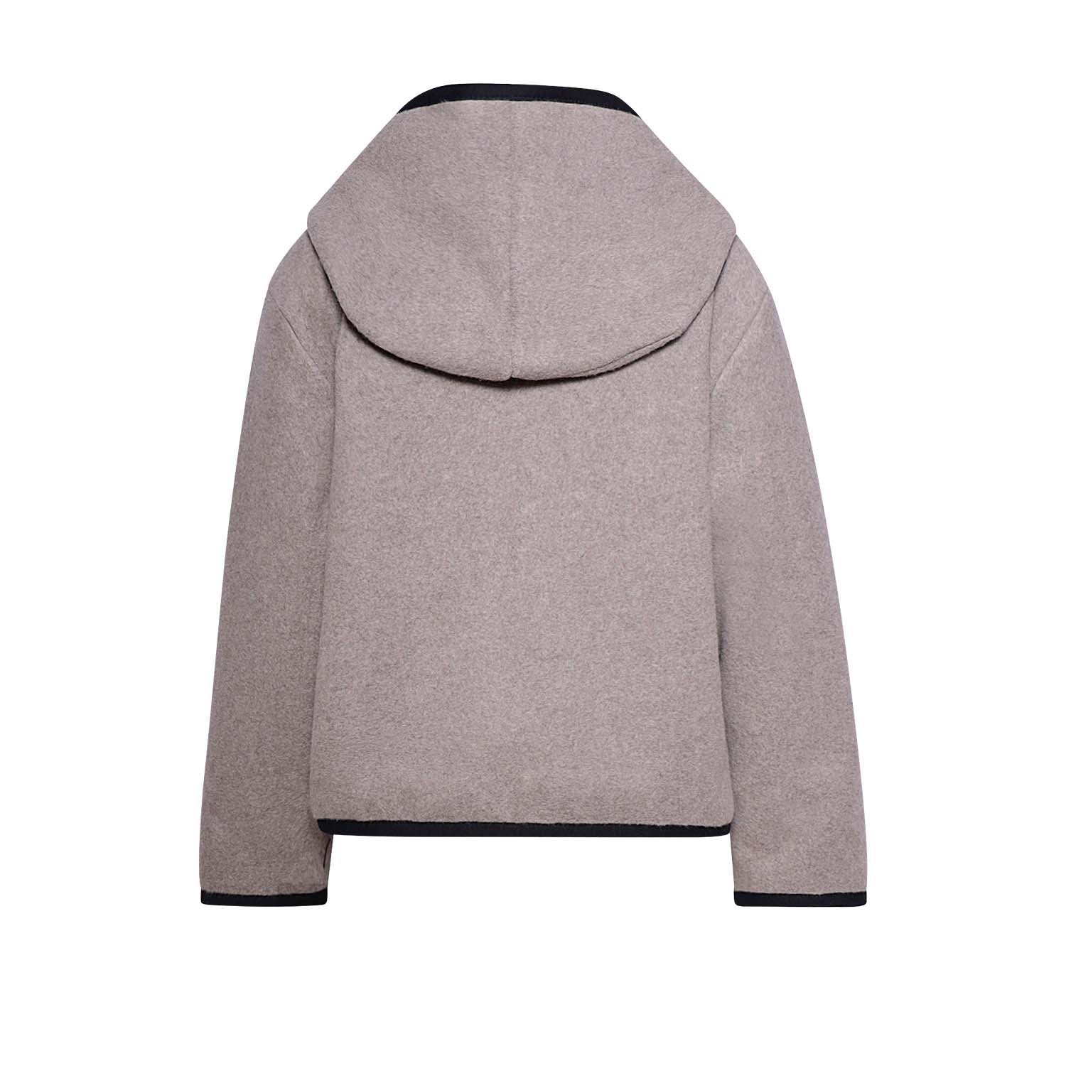 Infantium Victoria Fleece Pullover Hoodie Beige Kapuzenpulli Baumwolle