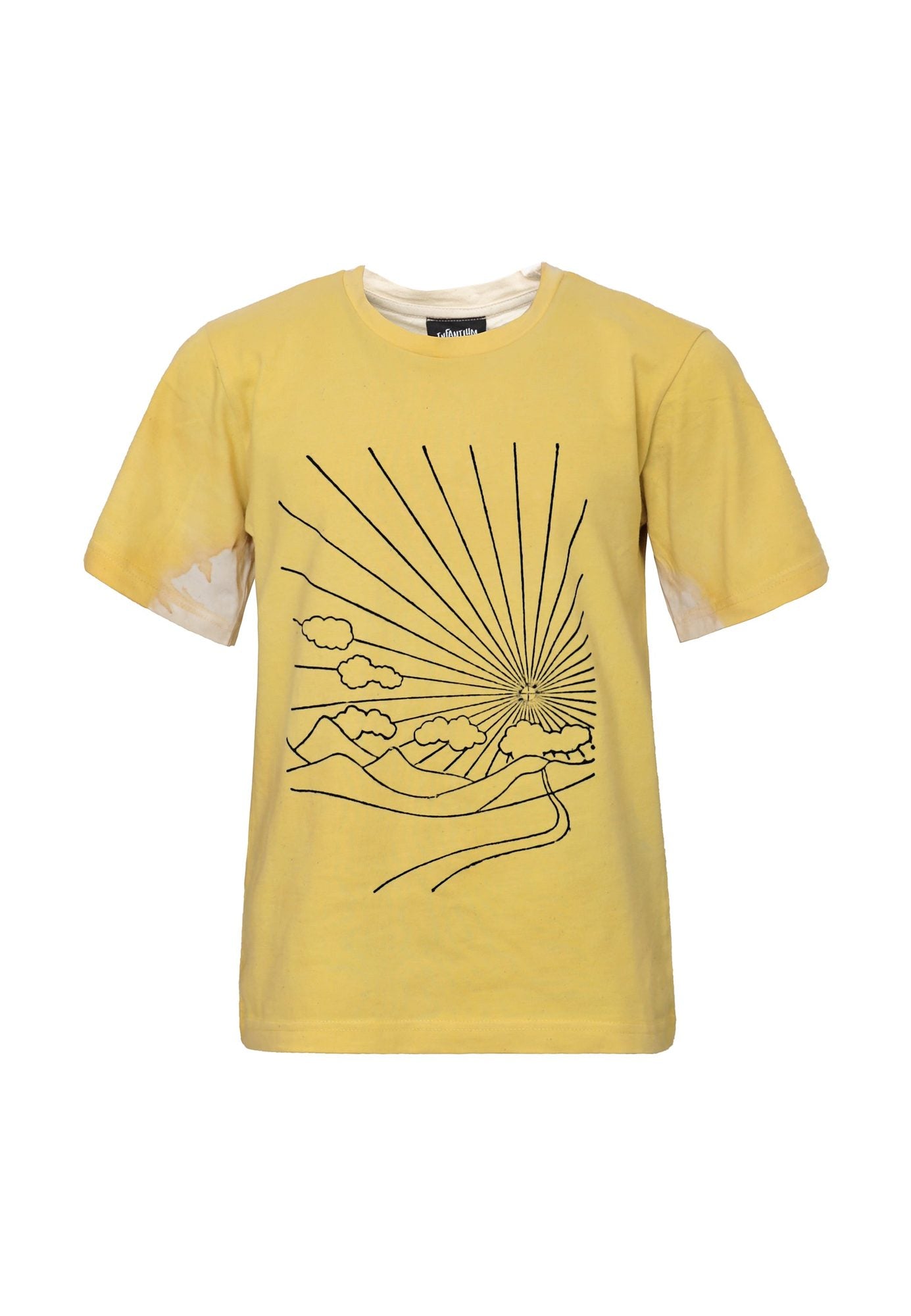 Infantium Victoria Turmeric T-Shirt Kinder-Shirt gelb Handprint
