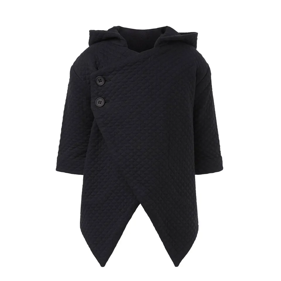 Infantium Victoria Grim Reaper Jacket Babyjacke Schwarz Samt
