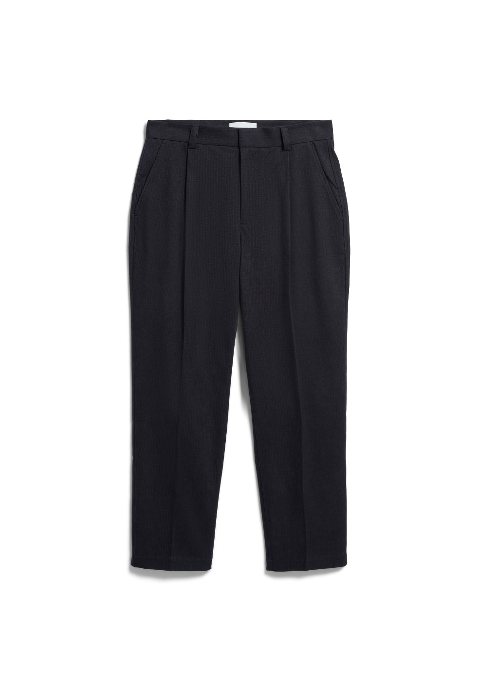 Marlowe Nature Taamir Structure Pleated Pant black Bio