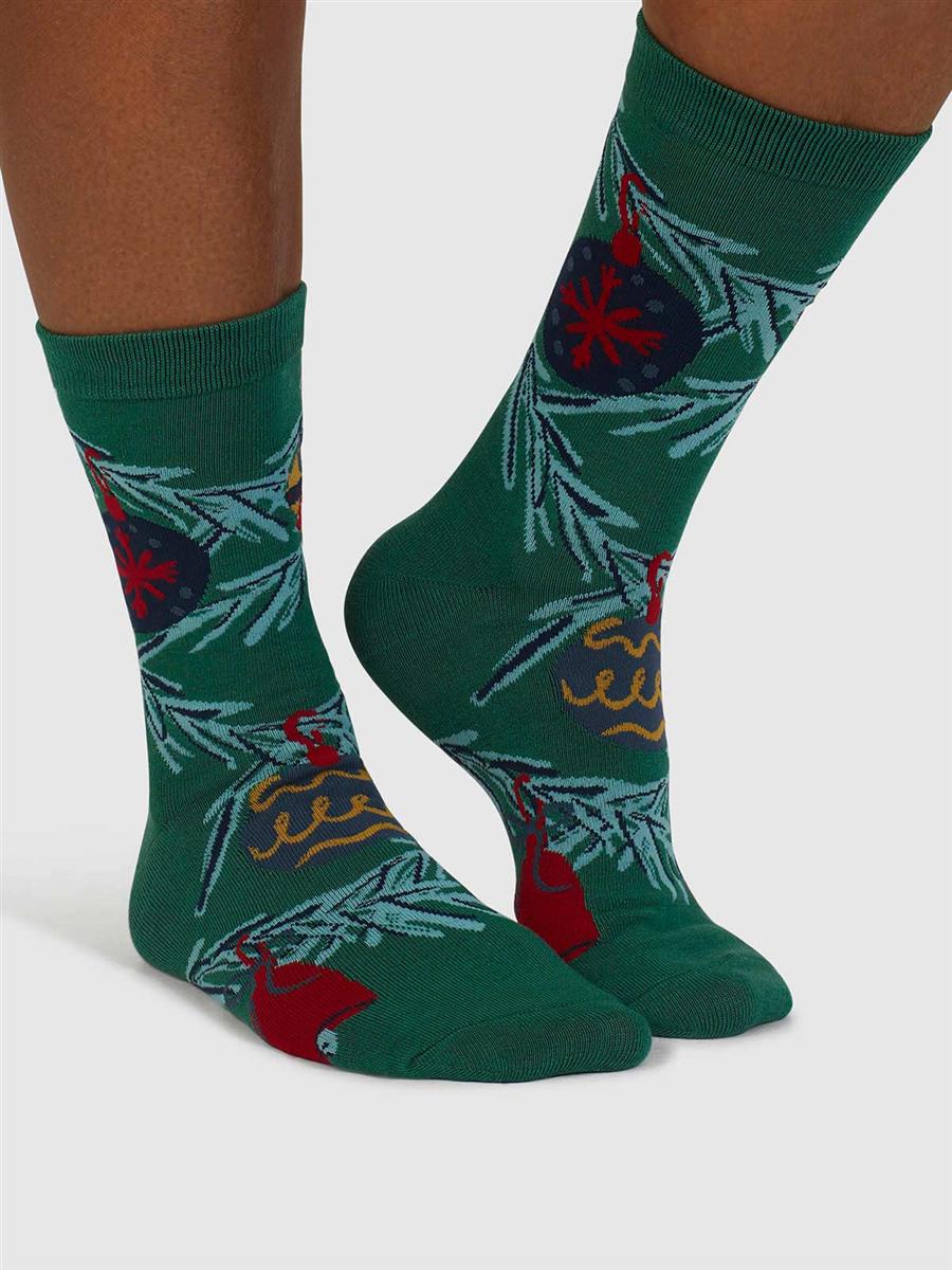 marlowe nature Jemila Christmas Bio-Socken poppy red 37-41
