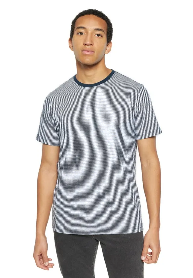 marlowe nature Striped T-Shirt Bio-Baumwolle blue stripe M