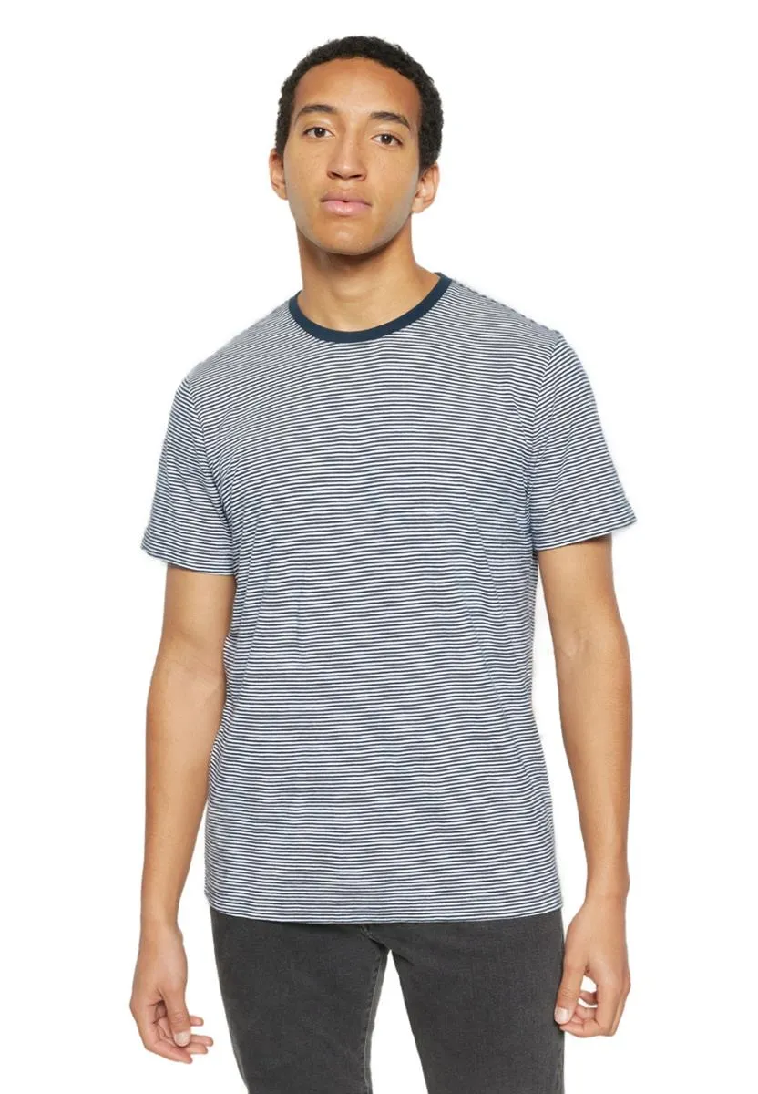 marlowe nature Striped T-Shirt Bio-Baumwolle blue stripe M