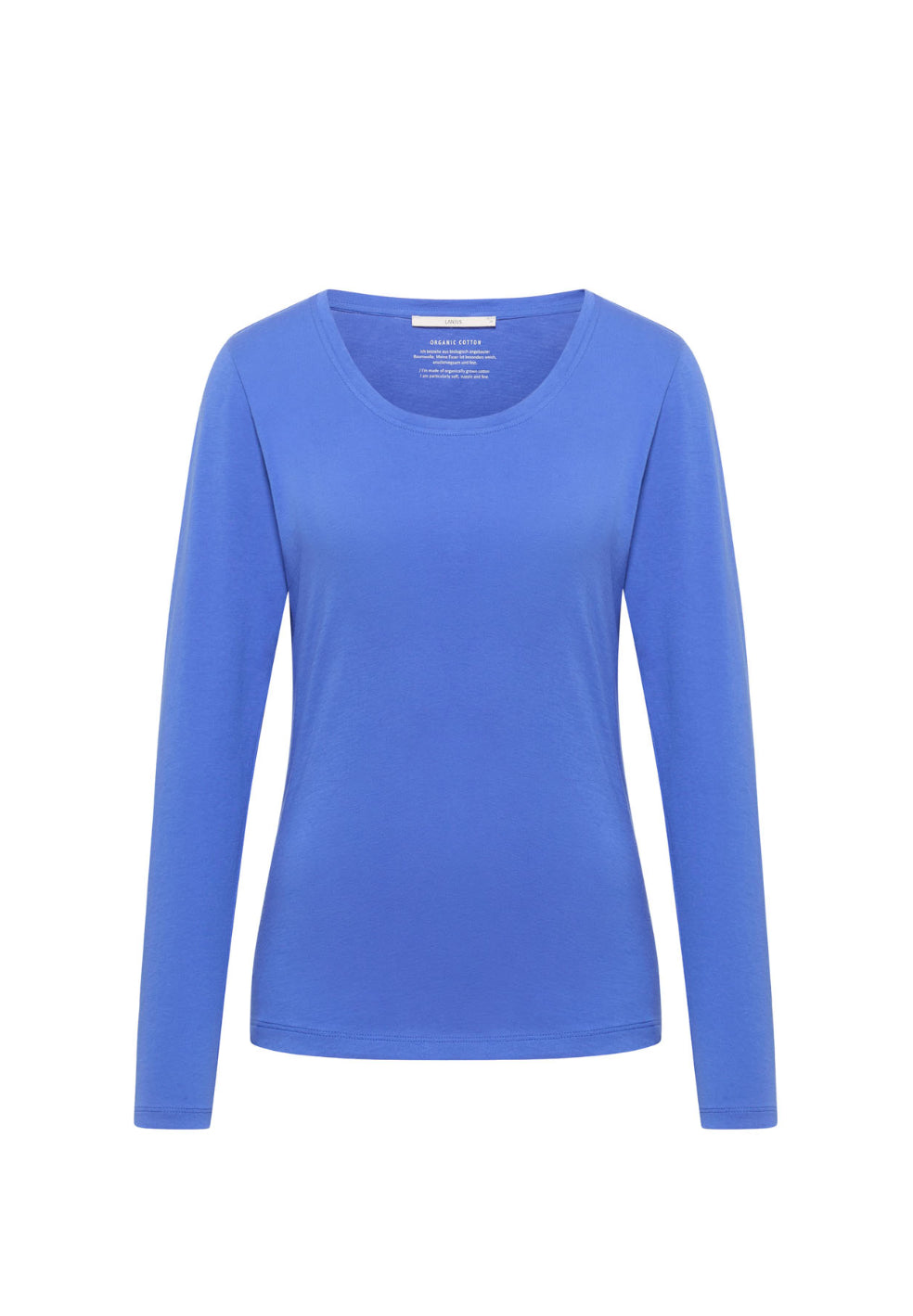 marlowe nature Langarmshirt Langarmshirt lavender blue 34 Bio-Baumwolle