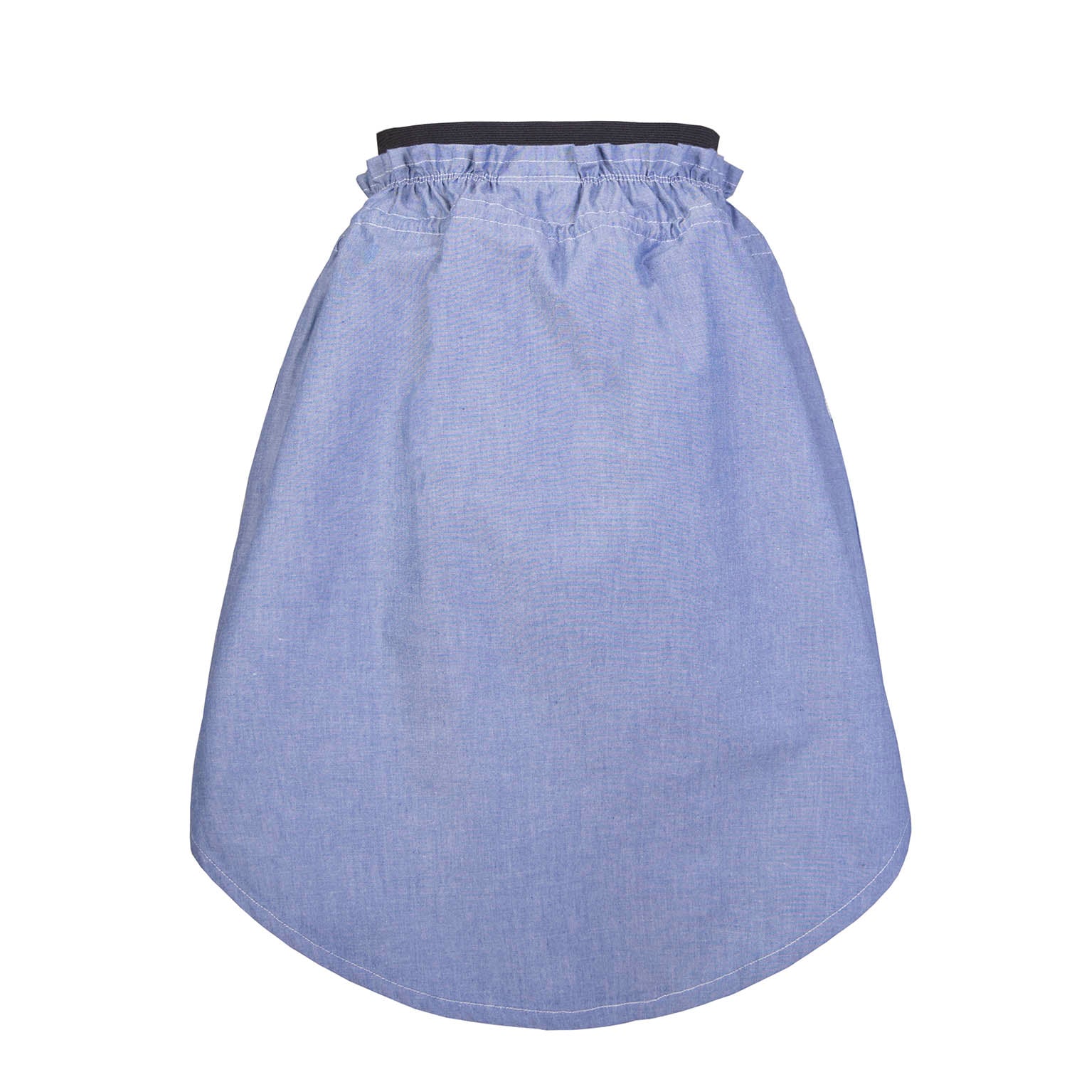 Infantium Victoria Jeansrock Mädchen blau Midi Bio-Baumwolle