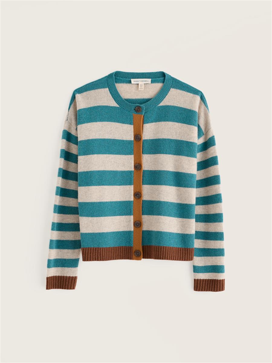 marlowe nature Pinwell Cardigan Strickjacke fern moss Wolle