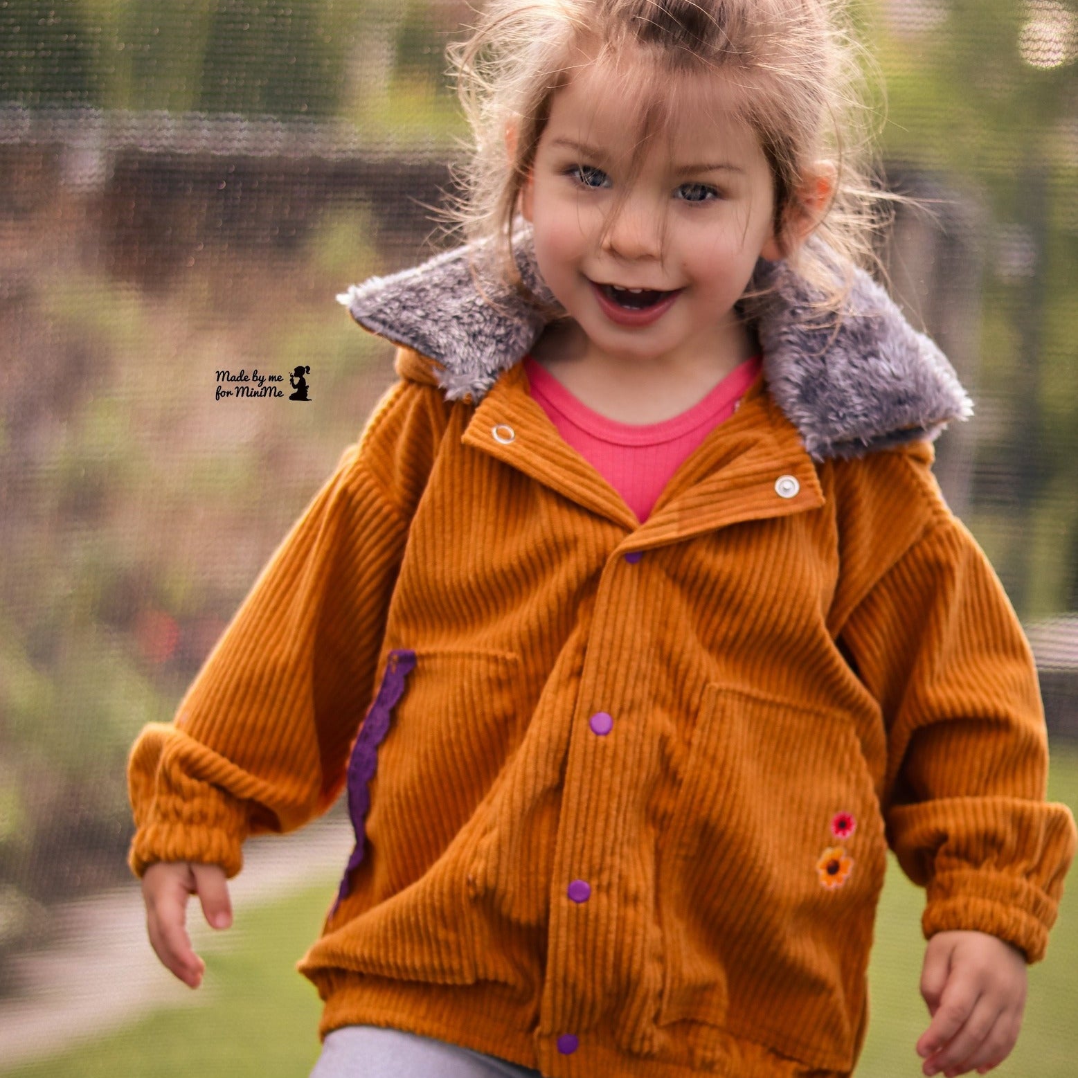 Moeve Design Harley Mini Schnittmuster Jacke 74-128 mit Kapuze