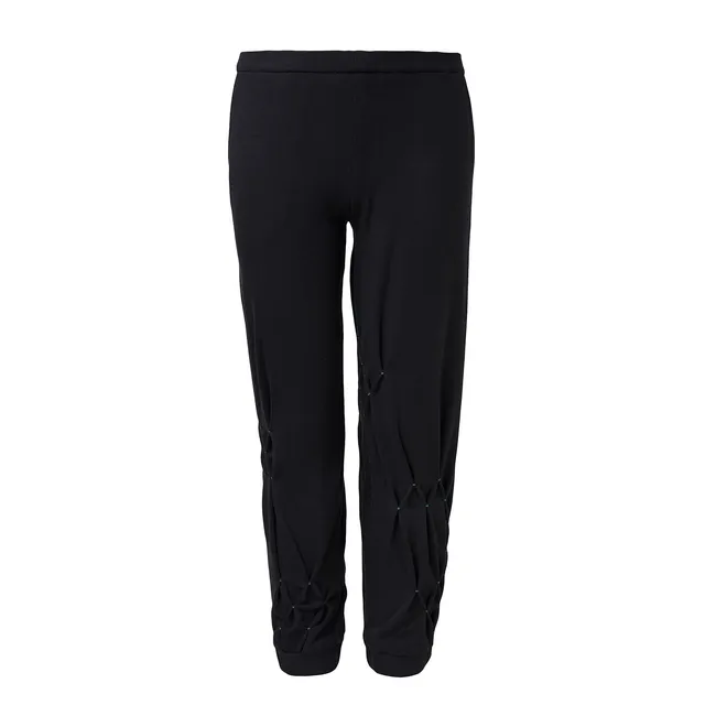 Infantium Victoria Track Pants Jogginghose Mädchen Schwarz Baumwolle