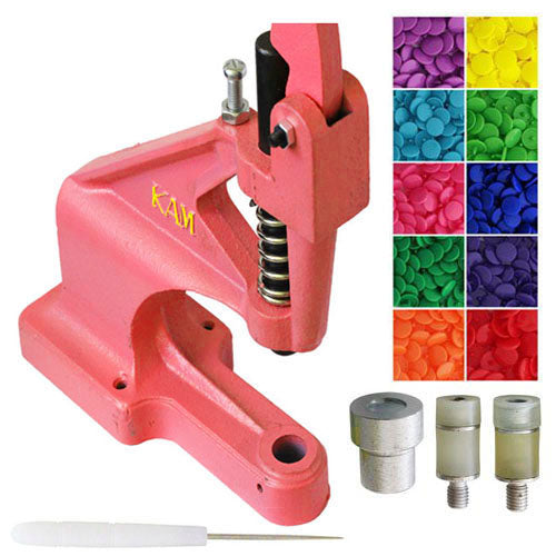 Kam Snaps Tools DK93 Tischpresse Bundle Gr.20 250 Snaps