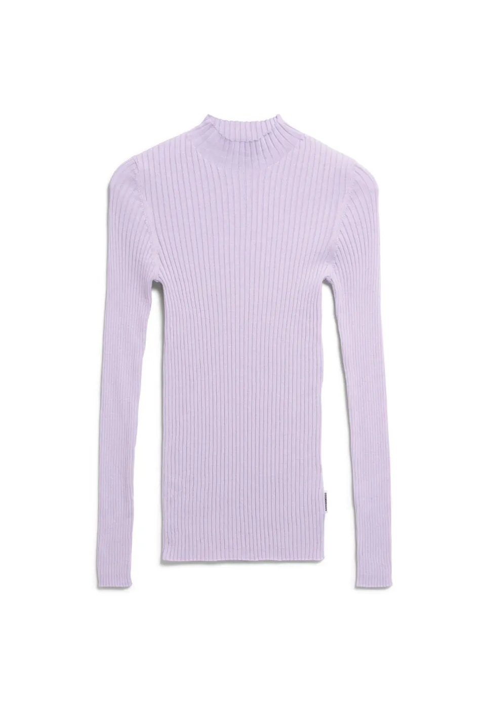 marlowe nature Alaani Rollkragenpullover Bio-Baumwolle rot
