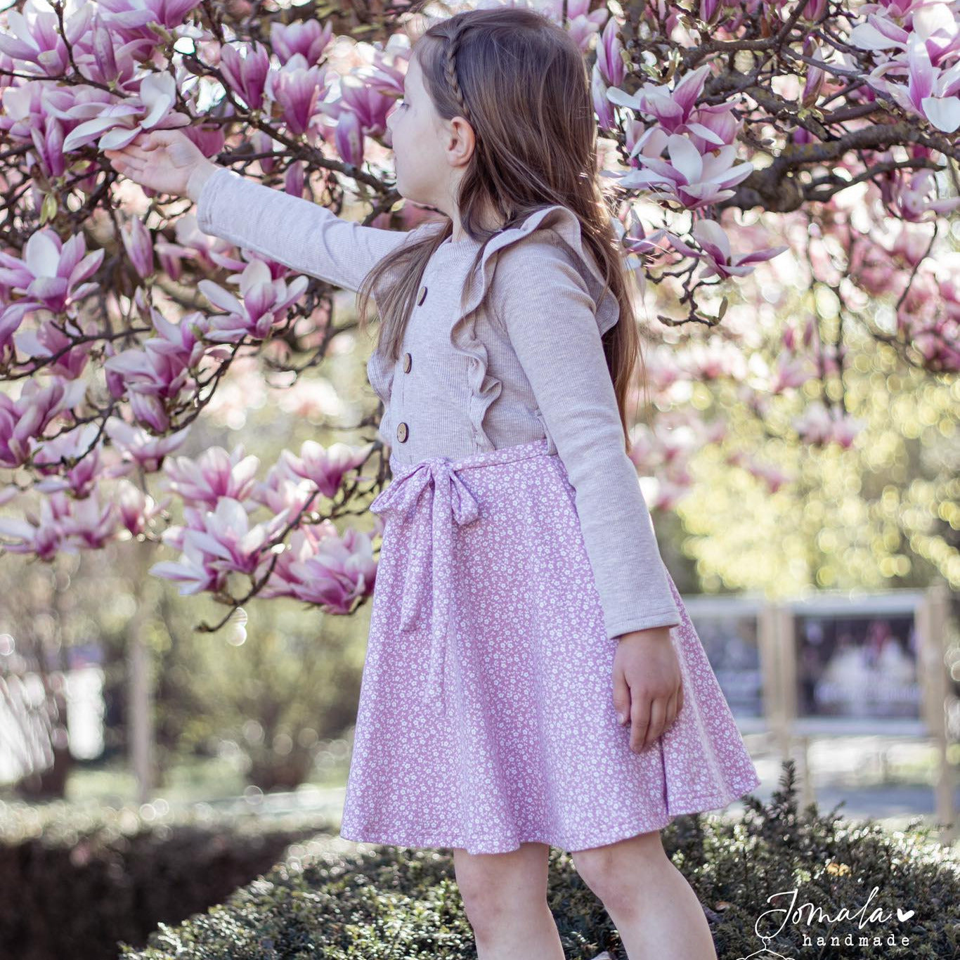 Moeve Design Solène Kleid Schnittmuster Kinder 86-164 Jersey