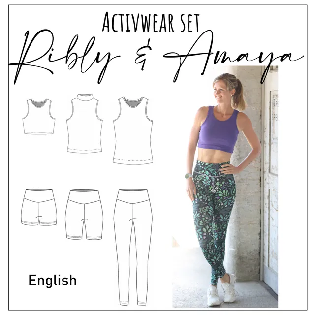Moeve Design Ribly Amaya Schnittmuster Activewear Set Gr. 32-52