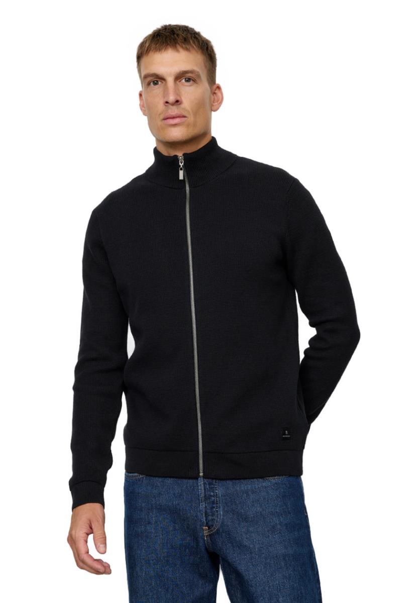 marlowe nature Tarragon Cardigan black S 100% Bio-Baumwolle Strick