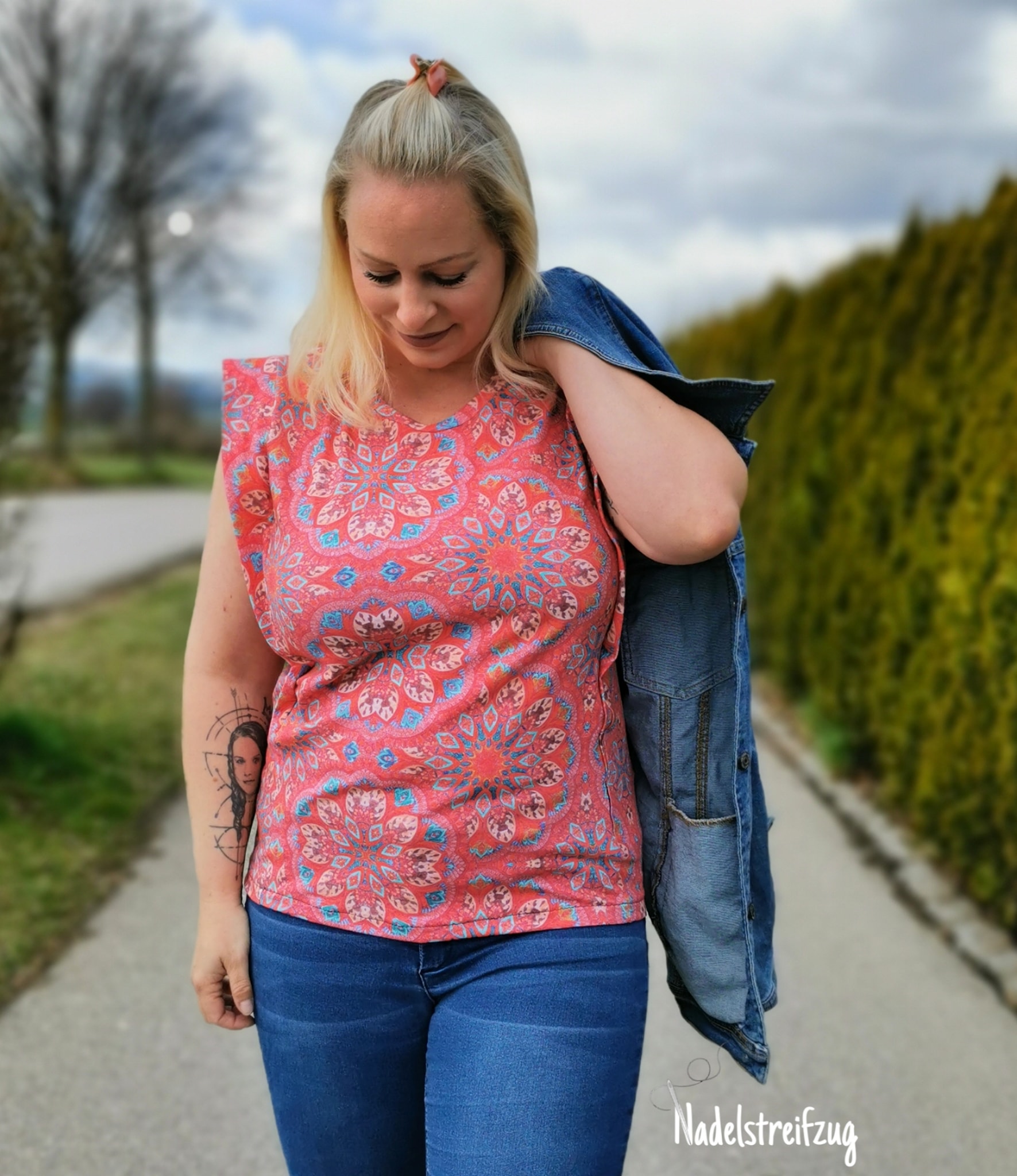 Schnittrebell Papierschnitte Shirt Gladys Gr.34-54 Papierschnitt