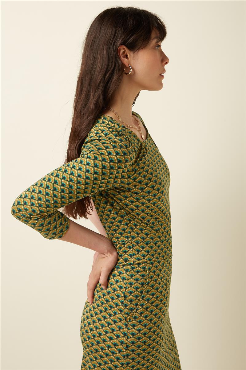 marlowe nature Mona Dress Frio Kleid spruced green XL Taschen