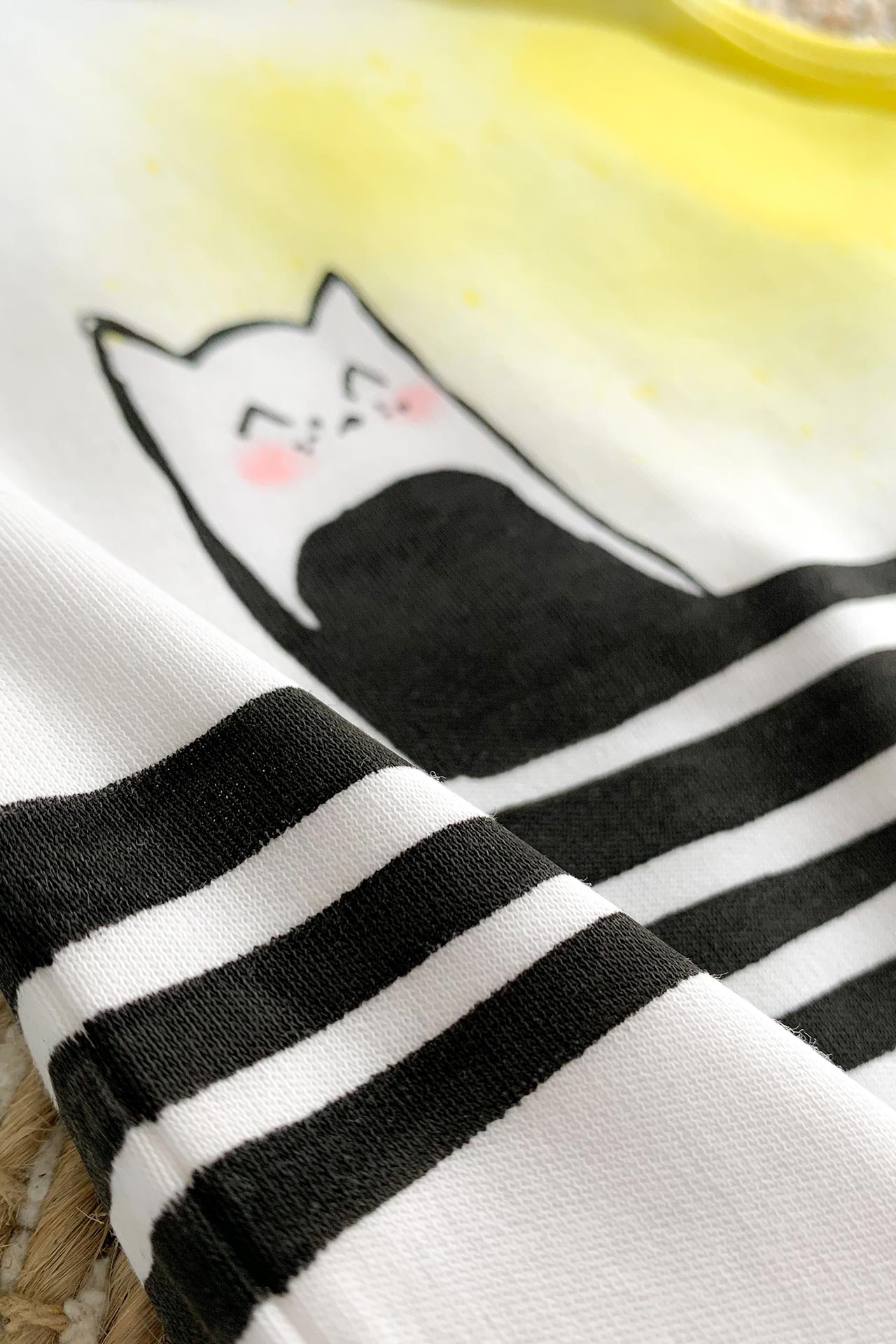 Yes, Honey #purrfectstripes Plotterdatei Katze Bügelbild