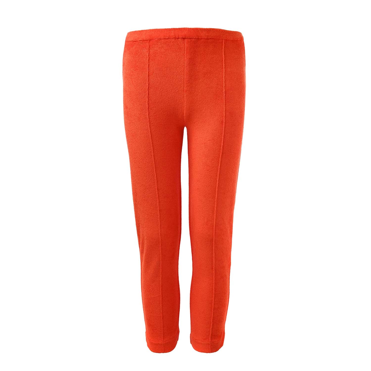 Infantium Victoria Terry Loungepants Orange Gr.128 Baumwolle