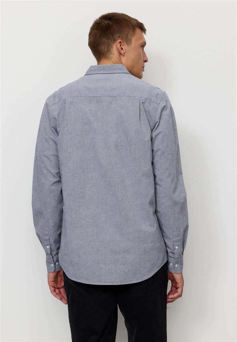 marlowe nature Shirt Corn Hemd blue Bio-Baumwolle