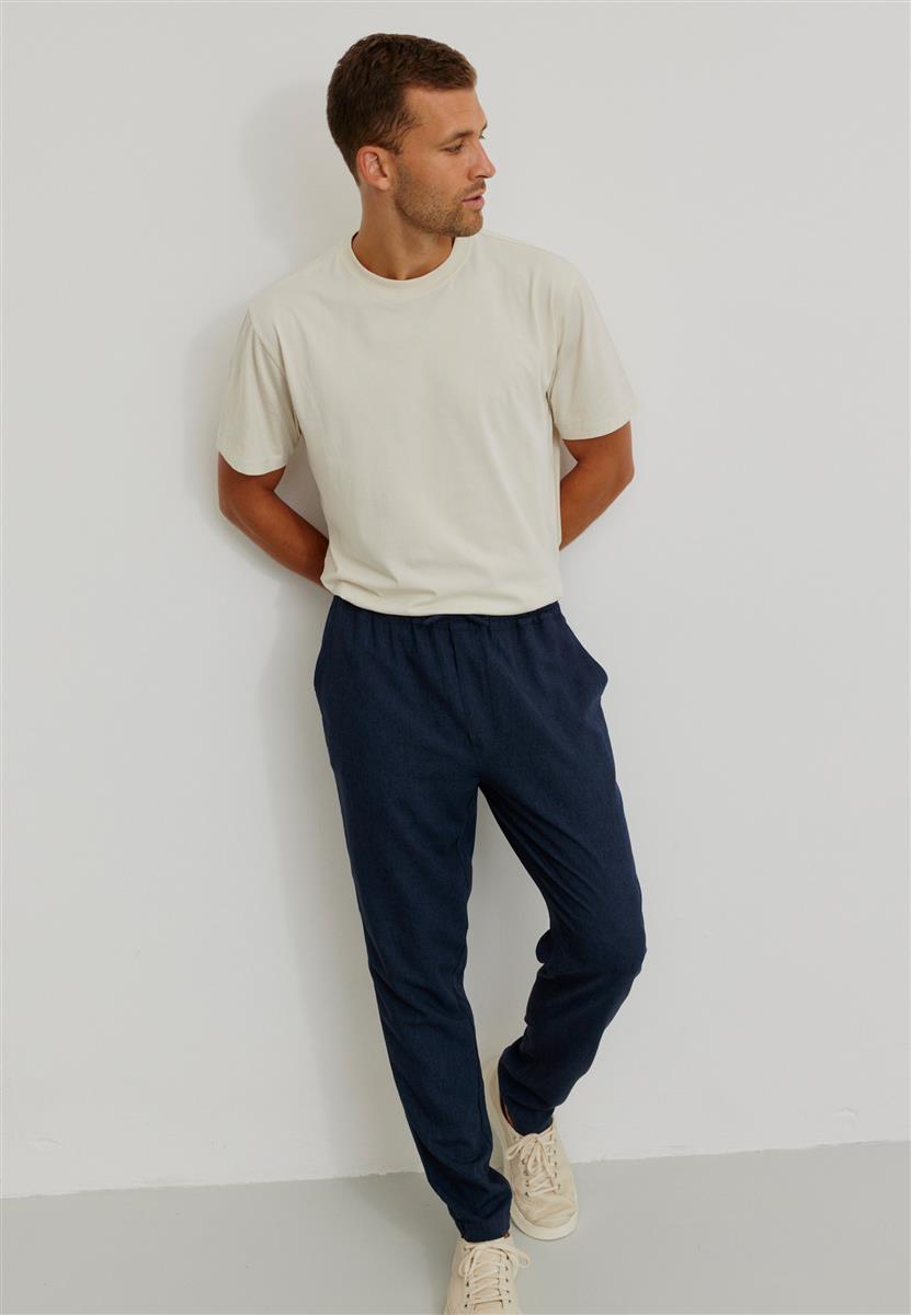 marlowe nature Tangelo Sommerhose Leinenhose khaki S