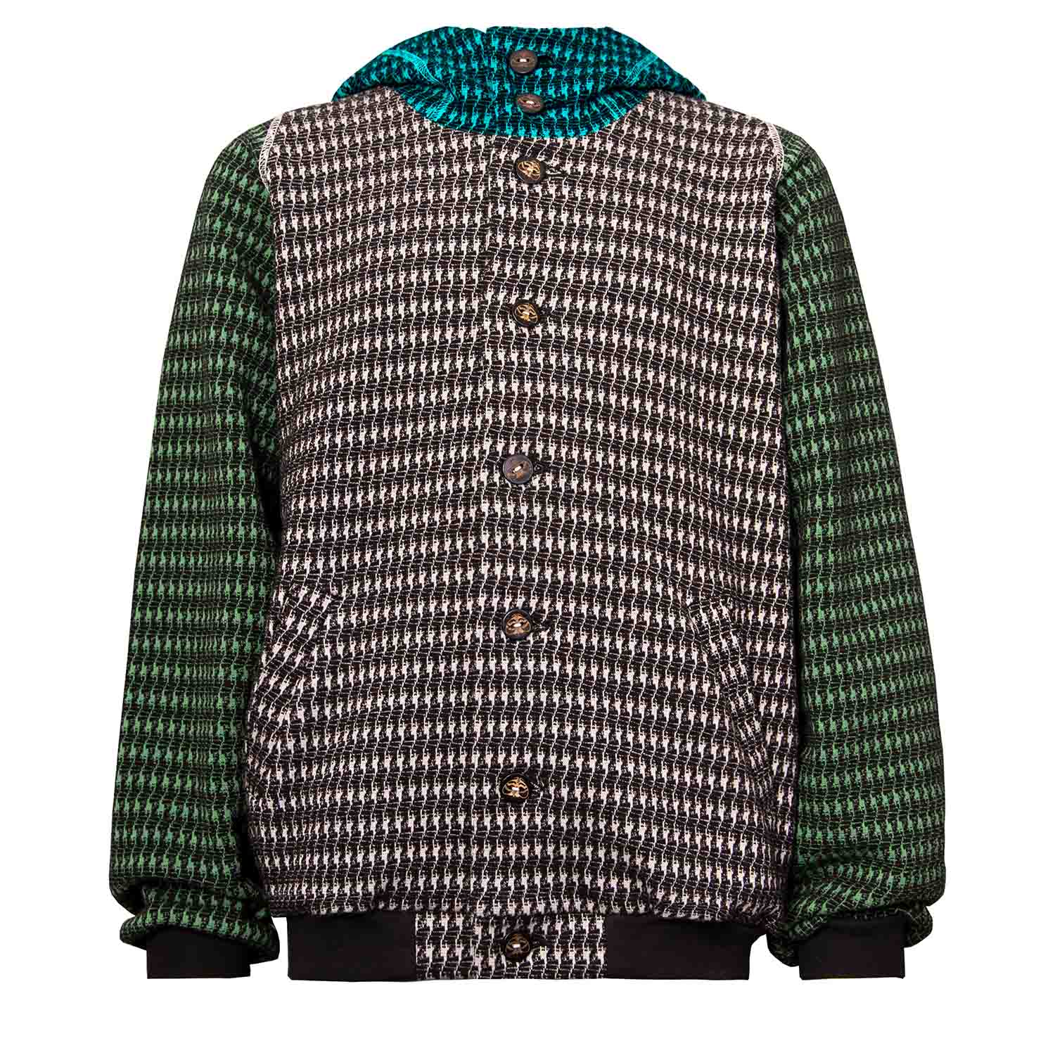 Infantium Victoria Hoodie Pied-de-Poule Bunt 104 Baumwolle