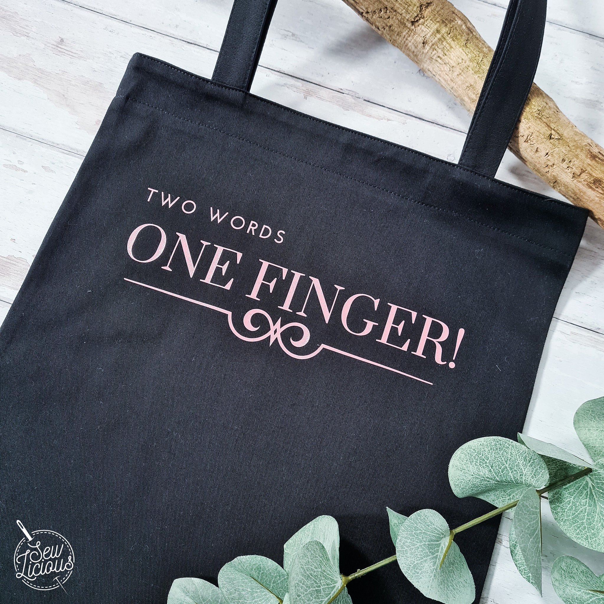 Schnittrebell Two words one finger Plotterdatei Download