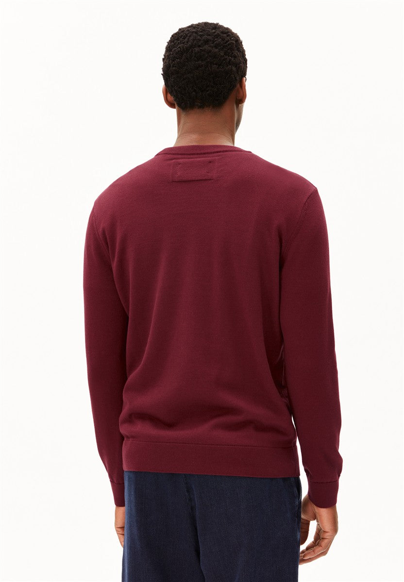 marlowe nature Loukaa Strickpullover black Bio-Baumwolle Gr.S-XXL
