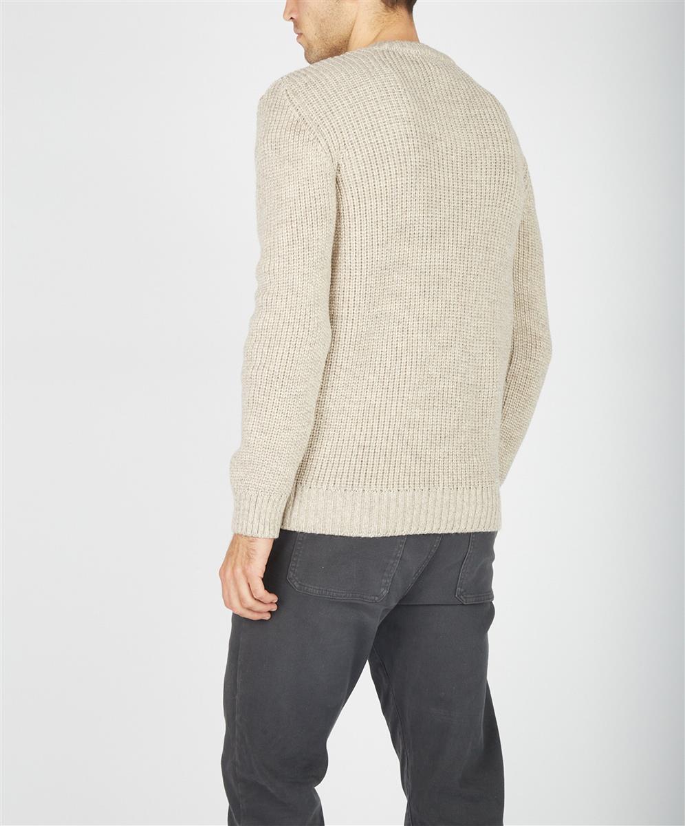 IrelandsEye Crosshaven Strickpullover Wolle petrol marl M