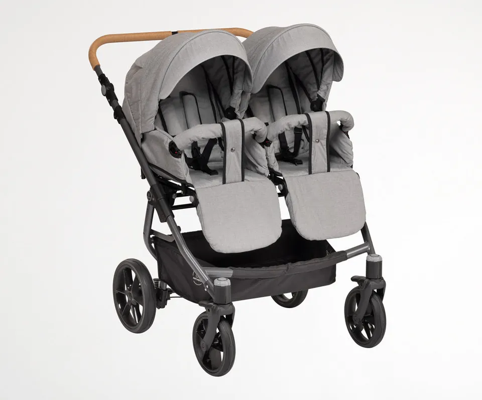 Naturkind Lars Geschwisterwagen Zwilling Kinderwagen