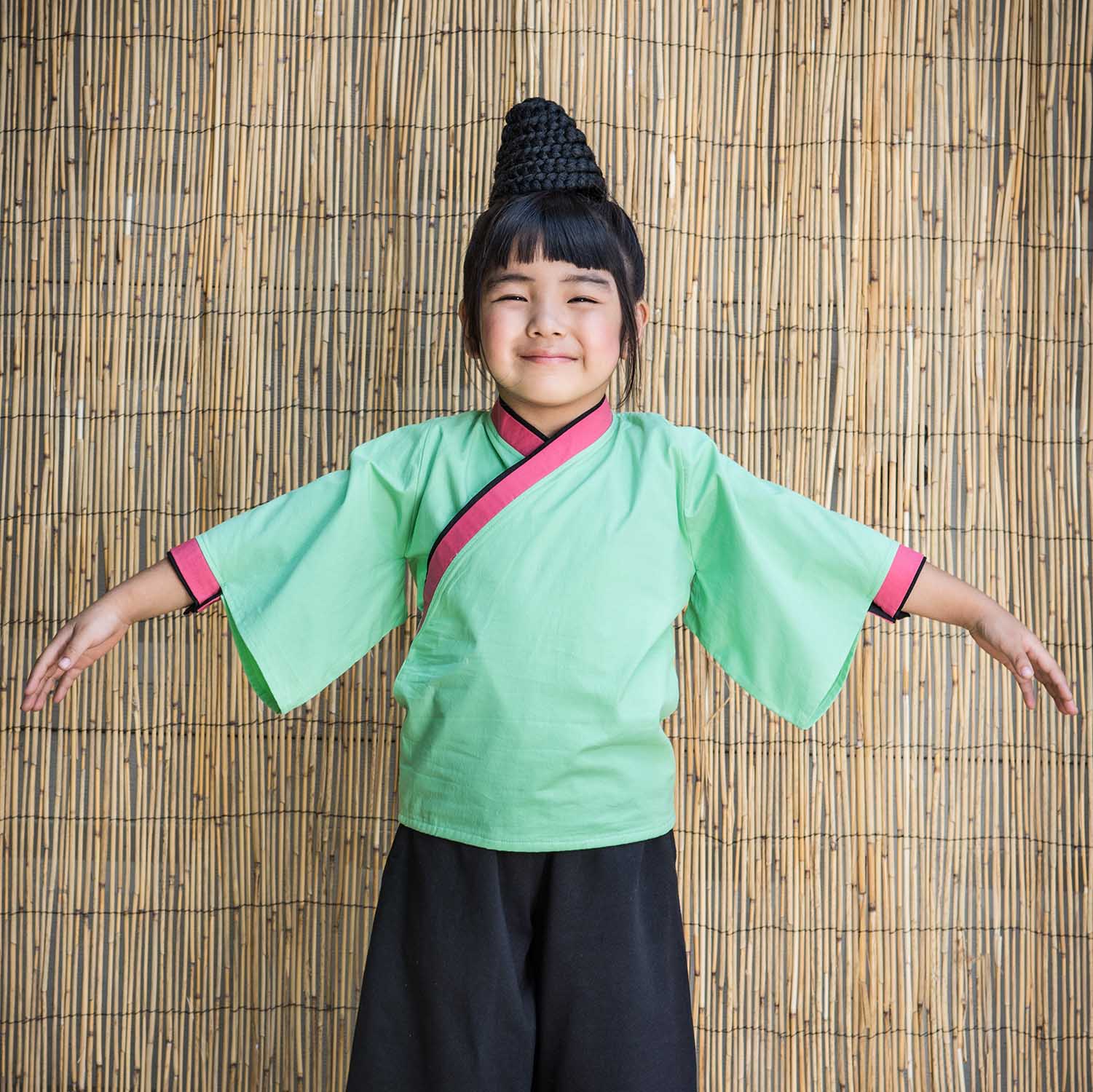 Infantium Victoria Kids Kimono Shirt Hemd mint Baumwolle