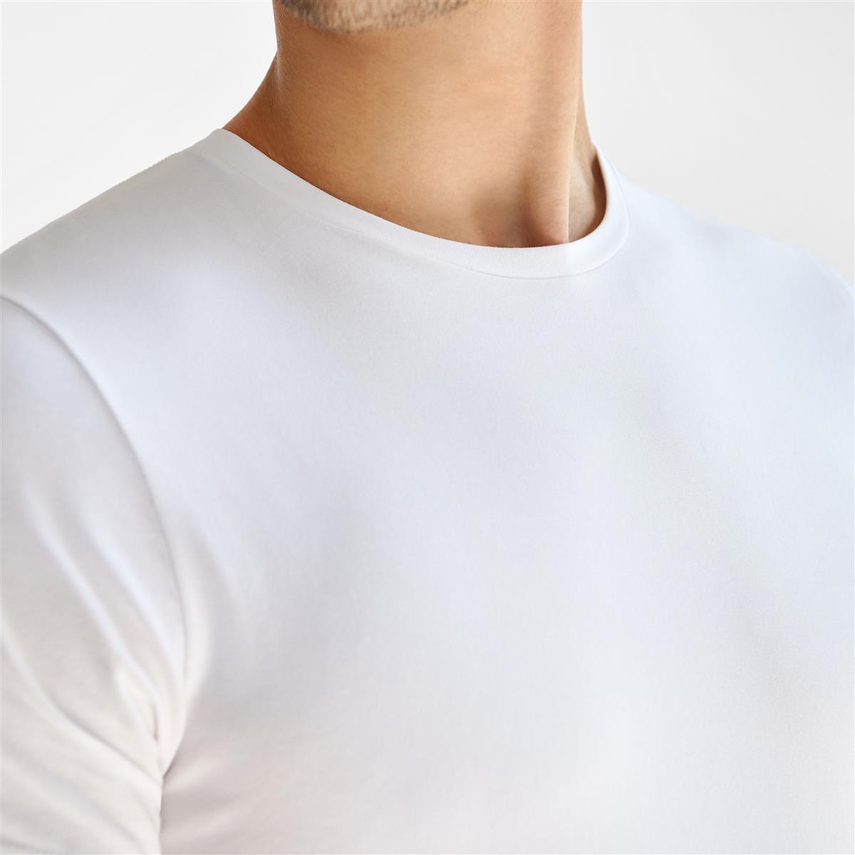 Bread & Boxers Men Long Sleeve Shirt Bio white