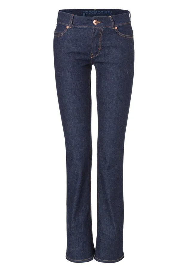 marlowe nature Women Bootcut Damenjeans raw Bio-Denim