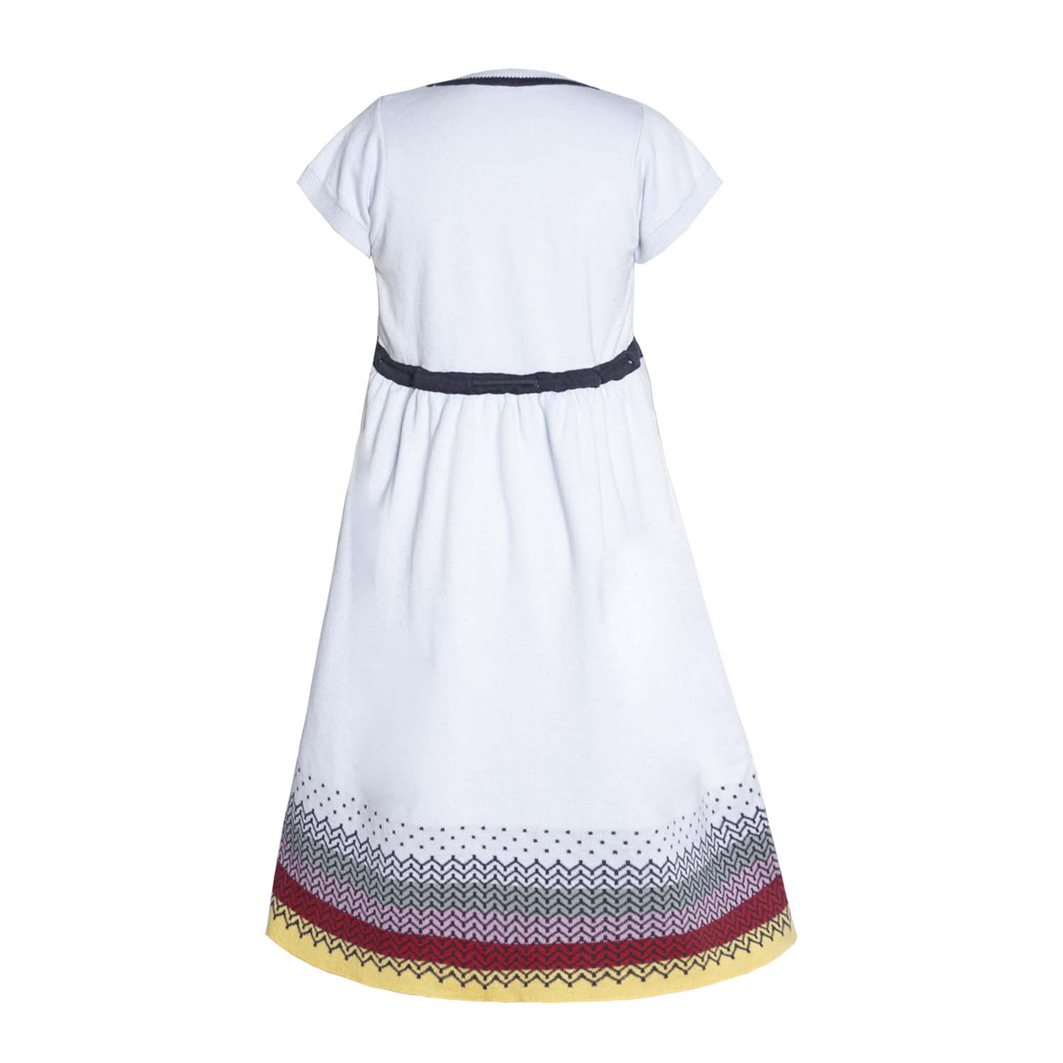 Infantium Victoria Blue Knitted Spring Kleid 104 Blau Bio-Baumwolle