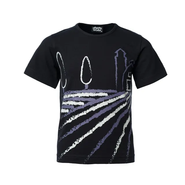 Infantium Victoria T-Shirt Toscana Print Schwarz Gr.80-176