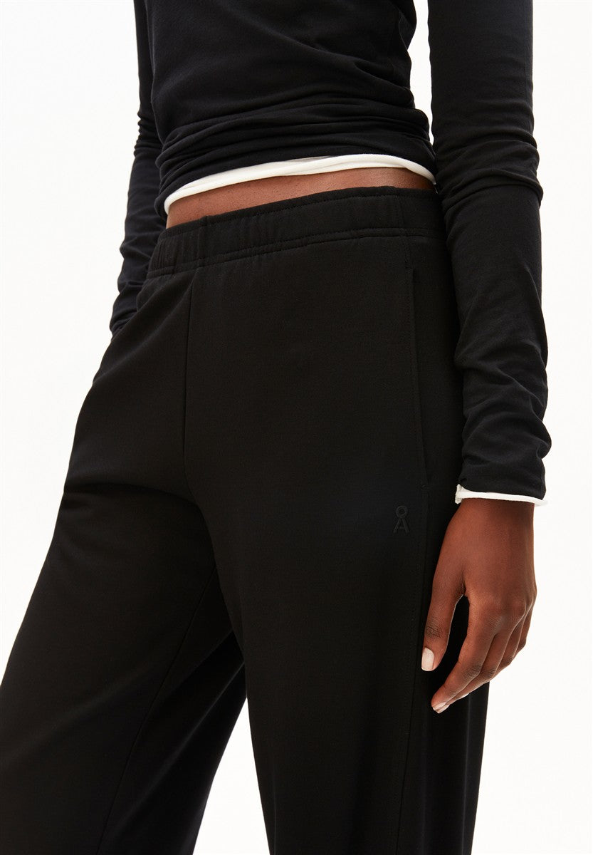 marlowe nature Basic Jersey Barrel Pant black